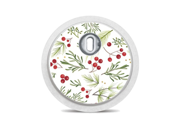 Freestyle Libre 3 Sensor Sticker - Holly Jolly