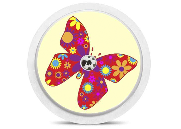 Sticker Freestyle libre capteur - papillon