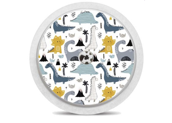 Sticker Freestyle Libre Capteur - Dino Tastic