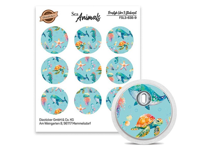 Freestyle Libre 3 Sensor Sticker - Zeedieren