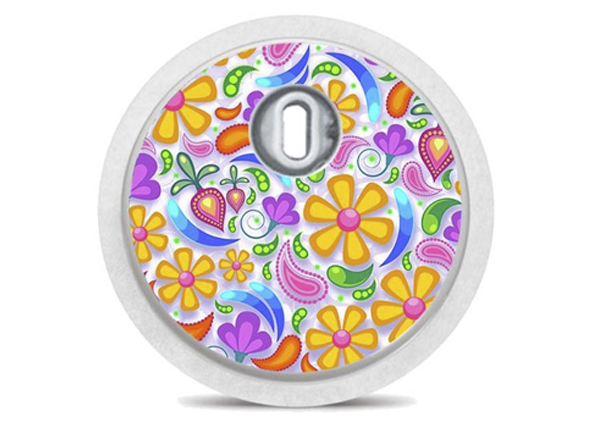 Freestyle Libre 3 Sensor Sticker - Bloemen