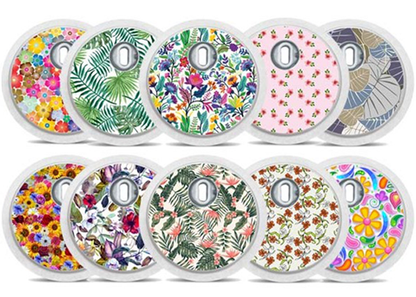 Freestyle Libre 3 Sensor Sticker - Bloemen