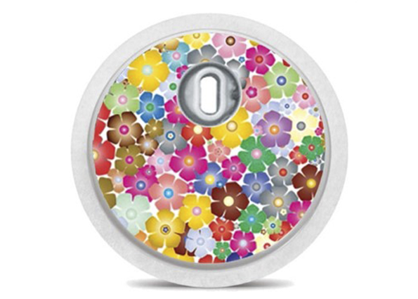 Freestyle Libre 3 Sensor Sticker - Bloemen