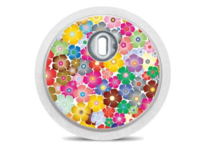 Freestyle Libre 3 Sensor Sticker - Bloemen
