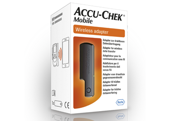Accu-Chek® Mobile draadloze adapter