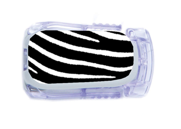 Dexcom Transmittor Sticker - Zebra