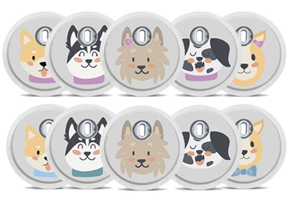 Freestyle Libre 3 Sensor Sticker - Hond