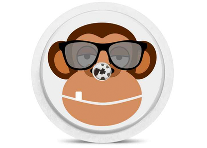 Sticker Freestyle libre capteur - animaux