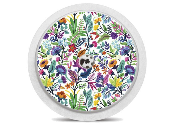 Sticker Freestyle libre capteur - happy flower