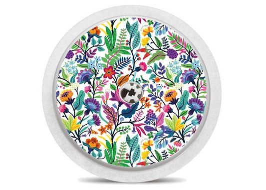 Sticker Freestyle libre capteur - happy flower