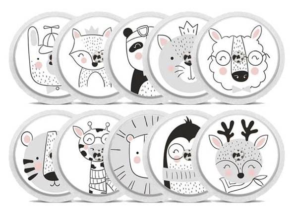 Freestyle Libre Sensor Sticker - Little Friends