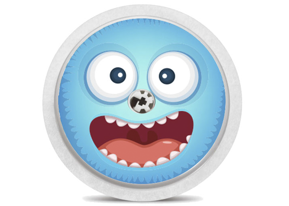 Sticker Freestyle libre capteur - monstres