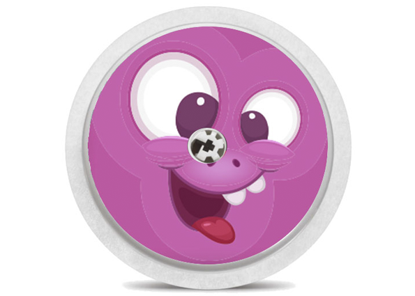 Sticker Freestyle libre capteur - monstres