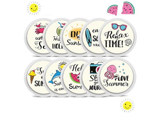 Sticker Freestyle libre - summertime