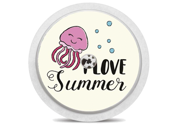 Freestyle Libre Sensor Sticker - Summertime