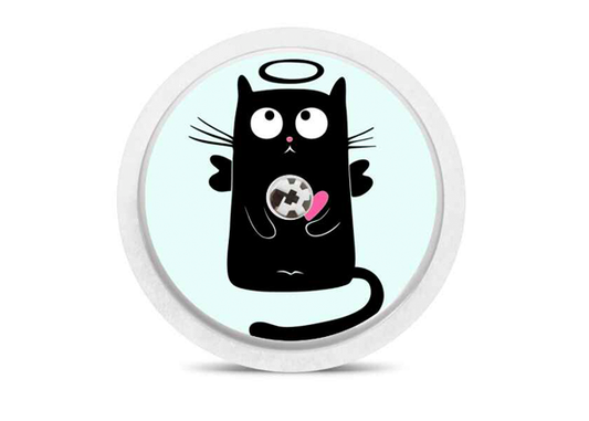 Sticker Freestyle Libre Capteur - Chat Sage