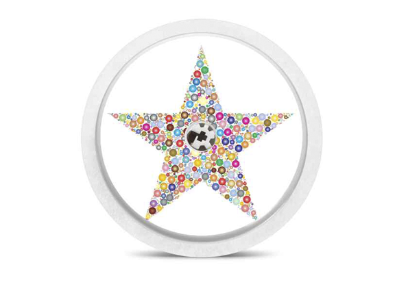 Sticker Freestyle Libre Capteur - Étoile