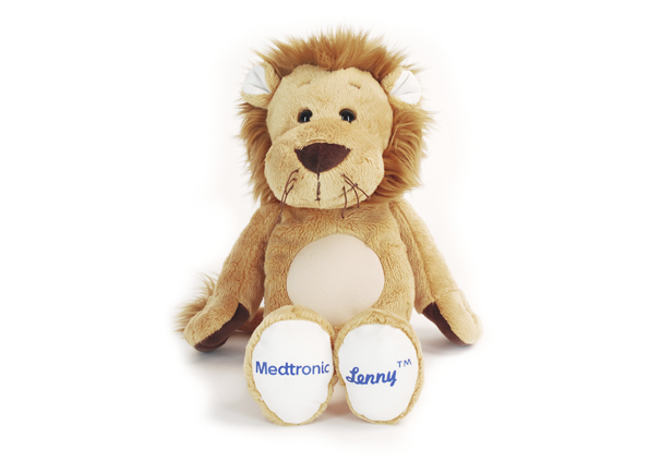 Peluche Lenny cache pompe - MiniMed